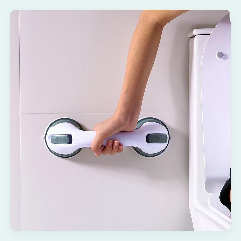 Manilla de seguridad para baño sin taladro