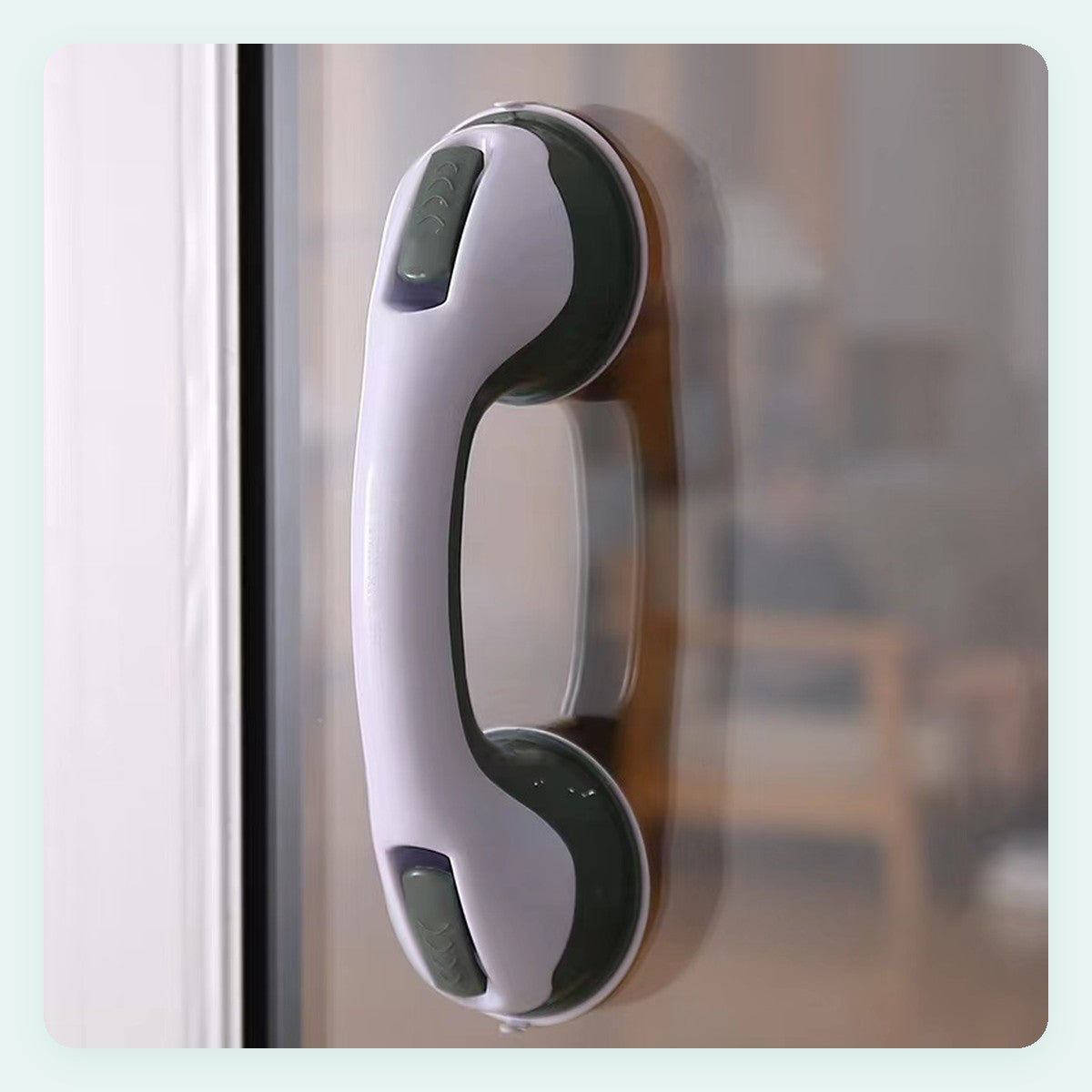 Manilla de seguridad para baño sin taladro